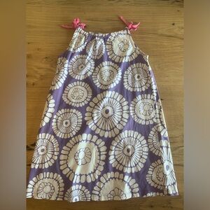 Hanna AnderssonGirls Purple Pink‎ Geo Flower Sun Dress Cotton 10 Vintage